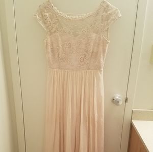 Lace prom/bridesmaid dress